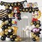 Graduation Party Balloons – 30PCS 2026 Graduation Balloon Set, Class of 2026 Congrats Grad Foil Mylar Balloons for High School & College Graduation Party Decorations